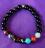 Handmade 'Capricorn' Zodiac Themed Crystal Intention Bracelet 🐐📿♑