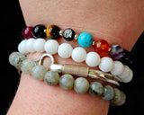 Handmade 'Capricorn' Zodiac Themed Crystal Intention Bracelet 🐐📿♑