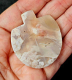 Flower Agate Crystal Leaf Carving 🌸🌿🌺