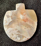 Flower Agate Crystal Leaf Carving 🌸🌿🌺
