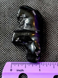 Black Obsidian Crystal Bear Carving 🐻🖤🐻‍❄️