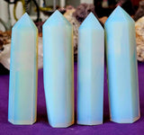 Opalite Crystal Tower 💎🤍💍✨