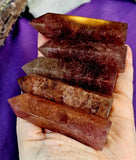 Strawberry Quartz Crystal Tower 😍❤️🍓