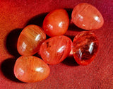 Pink Smelter Glass Crystal Mini Egg