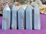Angelite Crystal Tower 🪽😇👼💠💙