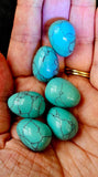 Dyed Howlite Mini Crystal Egg