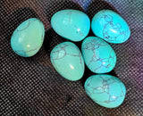 Dyed Howlite Mini Crystal Egg