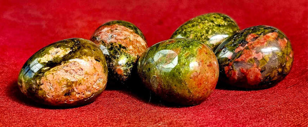 Unakite Mini Crystal Egg