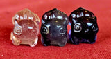 Mini Fluorite Bulbasaur Pokemon Crystal Figurine