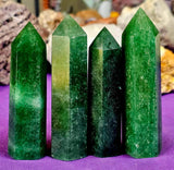 Green Strawberry Quartz Crystal Tower 💚🍓🍏