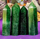 Green Strawberry Quartz Crystal Tower 💚🍓🍏