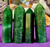 Green Strawberry Quartz Crystal Tower 💚🍓🍏