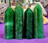 Green Strawberry Quartz Crystal Tower 💚🍓🍏