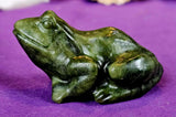 Nephrite Jade Crystal Frog Figurine 💚🐸🥹