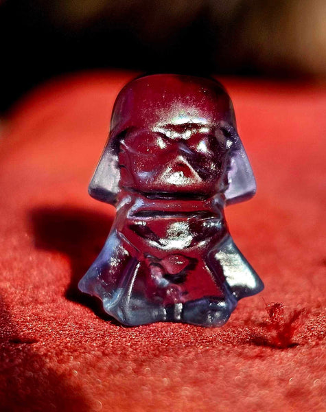 Mini Fluorite Crystal Star Wars Darth Vader Figurine