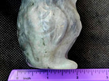 Labradorite Crystal Owl Statue 🗿🌈✨🦉