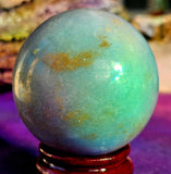 Angelite Crystal Sphere 💙🪽😇👼🔮