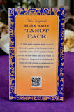 The Original Rider Waite Tarot Pack 💜🃏⚜️💛