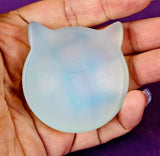 Opalite Crystal Cat Trinket Dish 🐈🌊💠😺