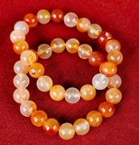 Carnelian Crystal Bracelet 🧡📿💛