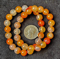 Carnelian Crystal Bracelet 🧡📿💛