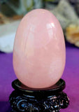 MD. Rose Quartz Crystal Egg 🍳🩷🥚🌹