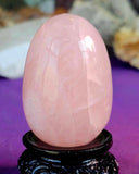 MD. Rose Quartz Crystal Egg 🍳🩷🥚🌹