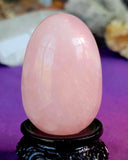 MD. Rose Quartz Crystal Egg 🍳🩷🥚🌹