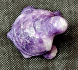 Lepidolite Crystal Turtle Carving 💜🐢💜