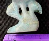 LG. Labradorite Crystal Rose Carving 🌹🥀😍