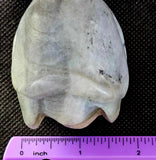 LG. Labradorite Crystal Rose Carving 🌹🥀😍