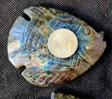 Labradorite Crystal Fish Carving 🐠✨🤩🐟