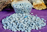Angelite Crystal Chips 3oz Bag 🐦🪽😇👼