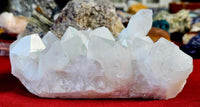 XXL Raw Snow Quartz Crystal Cluster ✨ 💎❄️