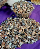 Black Moonstone Sunstone Mixed Crystal Chips 3oz Bag ✨🌙☀️🖤