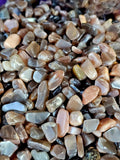 Black Moonstone Sunstone Mixed Crystal Chips 3oz Bag ✨🌙☀️🖤