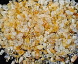 Natural Citrine Crystal Chips 3oz Bag ⚜️💛⭐
