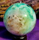 Phoenix Stone Crystal Sphere 🩵🔮🤍