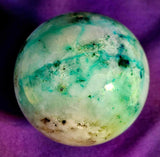 Phoenix Stone Crystal Sphere 🩵🔮🤍