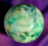 Phoenix Stone Crystal Sphere 🩵🔮🤍
