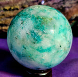 Phoenix Stone Crystal Sphere 🩵🔮🤍