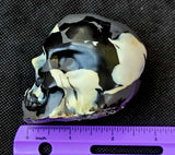 Urban Camo Resin Skull 💀🖤🩶🤍☠️