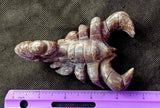 LG. Ocean Jasper Crystal Scorpion Carving 🦂♏💎🔮🪸🌊🐚