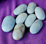 Matte Finished Angelite Crystal Palmstone 👼😇🪽💙💠