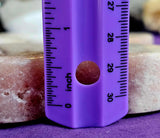 XL Pink Amethyst Butterfly Silhouette Carving 🩷🦋✨