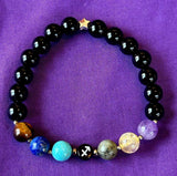 Handmade 'Sagittarius' Zodiac Themed Crystal Intention Bracelet 🏹 ♐📿