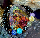 Handmade 'Sagittarius' Zodiac Themed Crystal Intention Bracelet 🏹 ♐📿