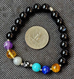 Handmade 'Sagittarius' Zodiac Themed Crystal Intention Bracelet 🏹 ♐📿