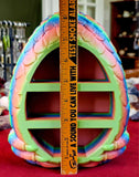 LG. 3D Printed Rainbow Dragon Egg Shelf🥚🐲🌈