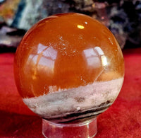 Honey Calcite Sphere